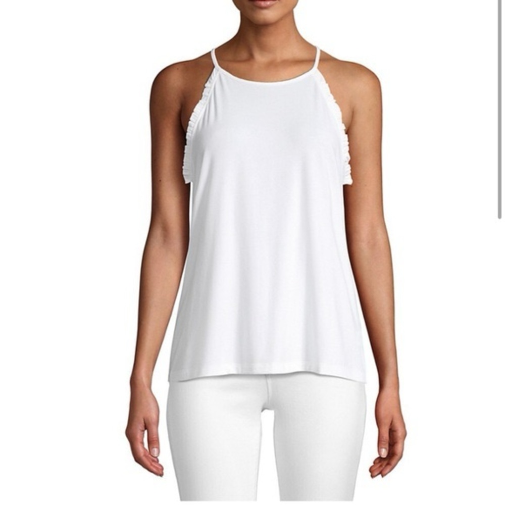 Lilly Pulitzer White Alek Tank Top